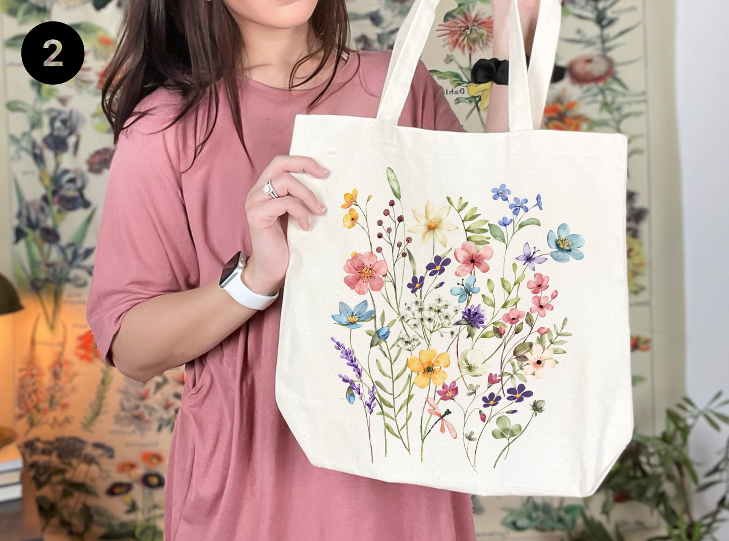 Wildflower Tote Bag