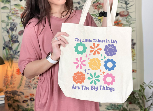 Little Things in Life Tote Bag