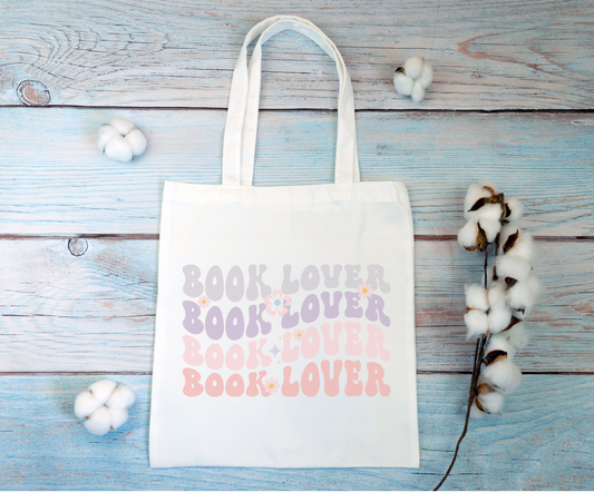 Book Lover Tote Bag